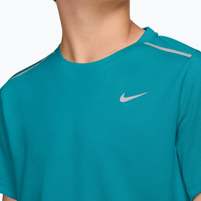 Kinder-Shirt Nike Miler bright spruce/energy/heather 3