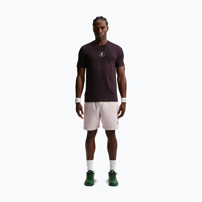 Poloshirt Nike Court Dri-Fit Burgundy Ash 2