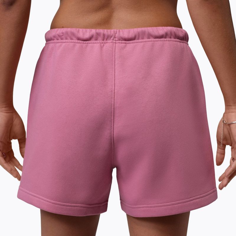 Damen-Shorts Jordan Fleece desert berry/white 4
