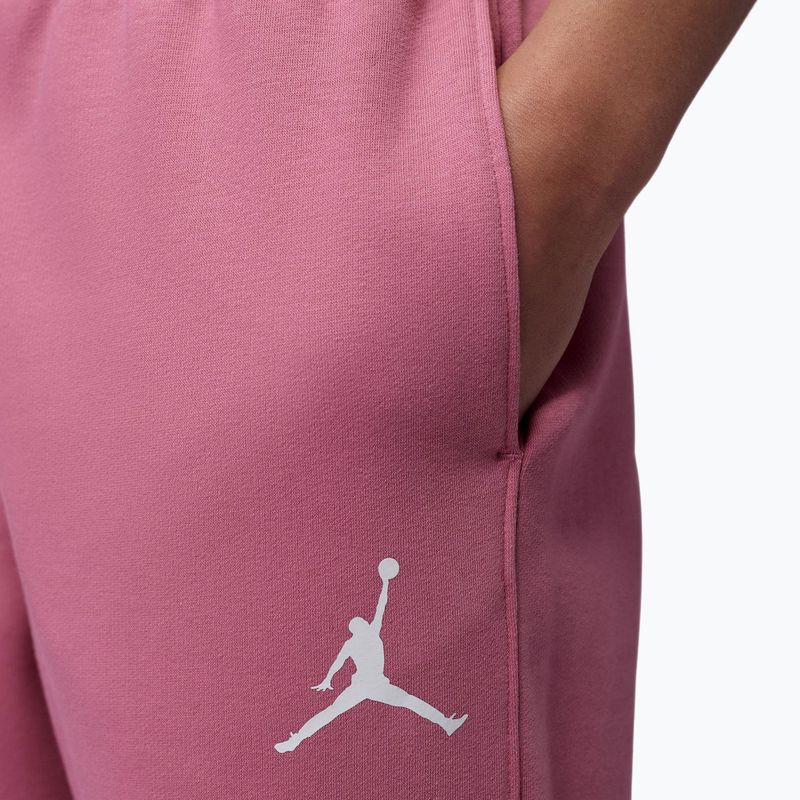 Damenhose Jordan Fleece desert berry/white 4