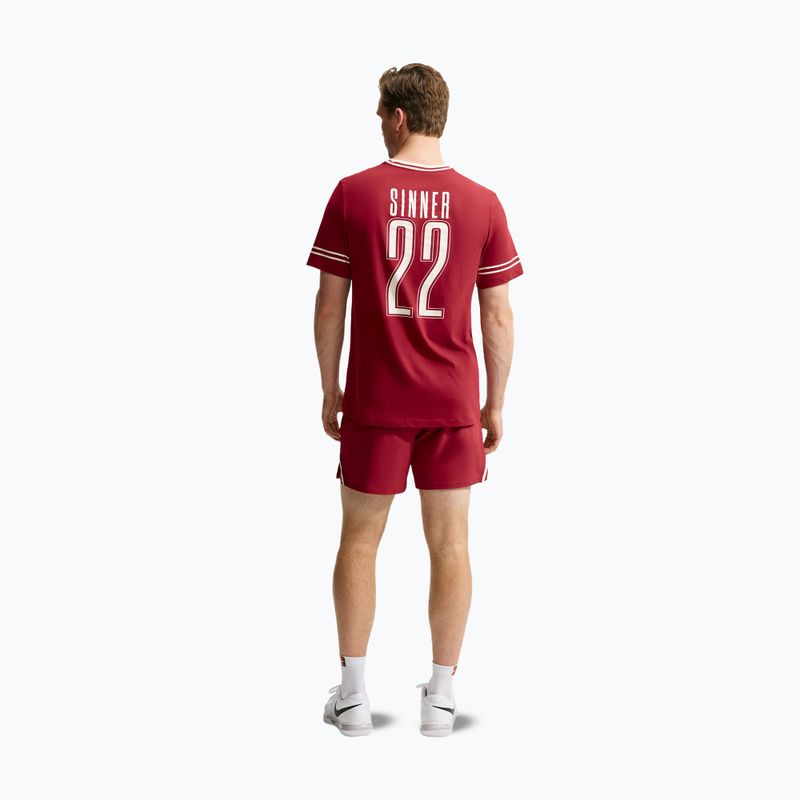 Poloshirt Nike Court Dri-Fit Team Red 3