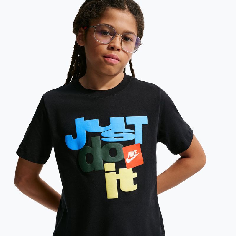 Kinder-Shirt Nike Sportswear Club black 4
