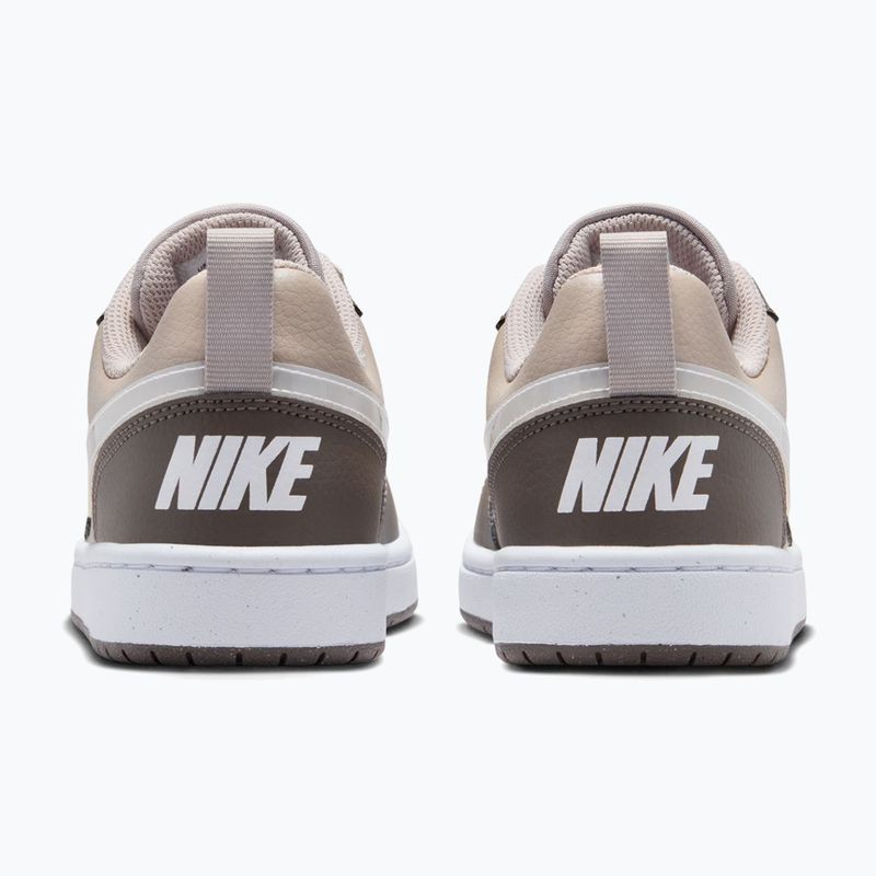 Kinderschuhe Nike Court Borough Low moon particle/cave stone/white/white 4