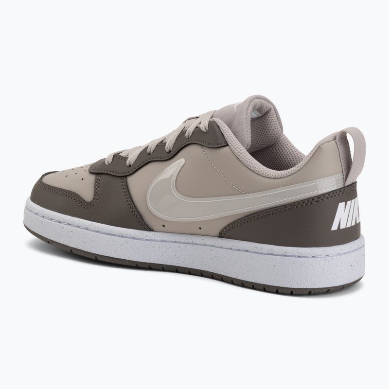 Nike Court Borough Low Schuhe moon particle/cave stone/weiß/weiß 3