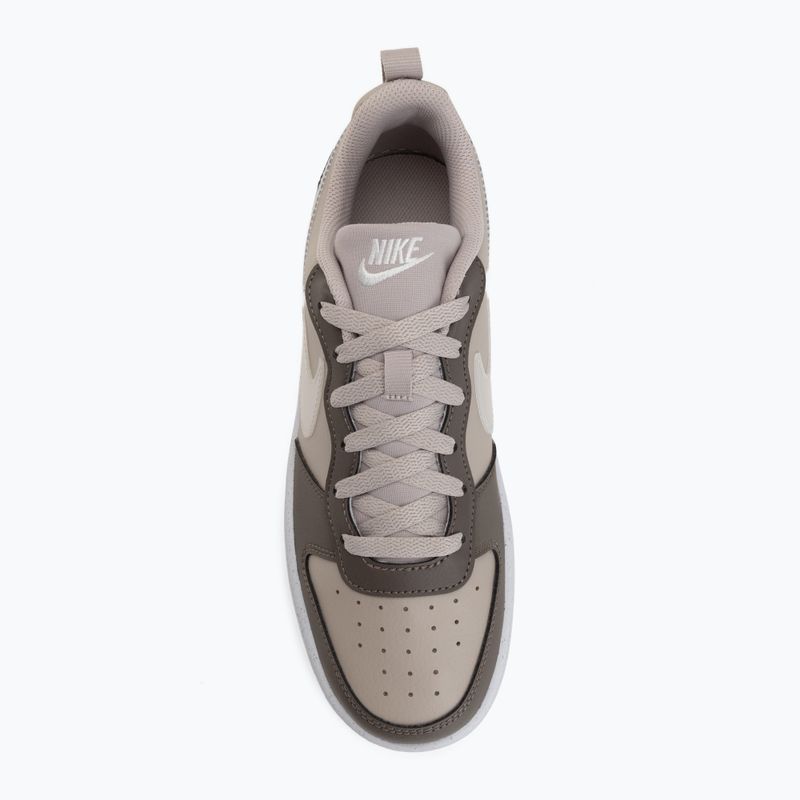 Nike Court Borough Low Schuhe moon particle/cave stone/weiß/weiß 5