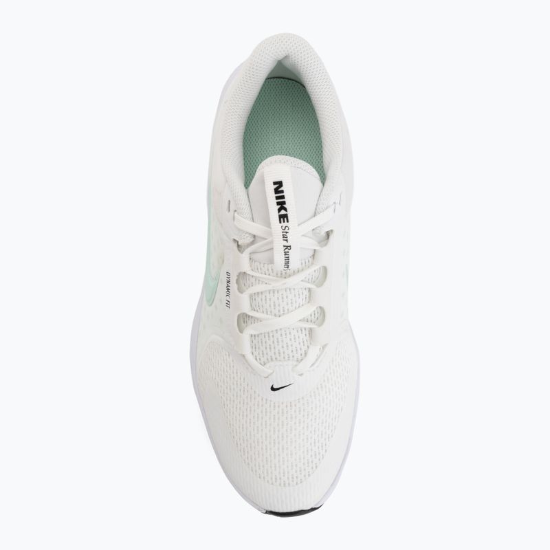 Nike Star Runner 5 Laufschuhe summit white/schwarz/arctic green 5