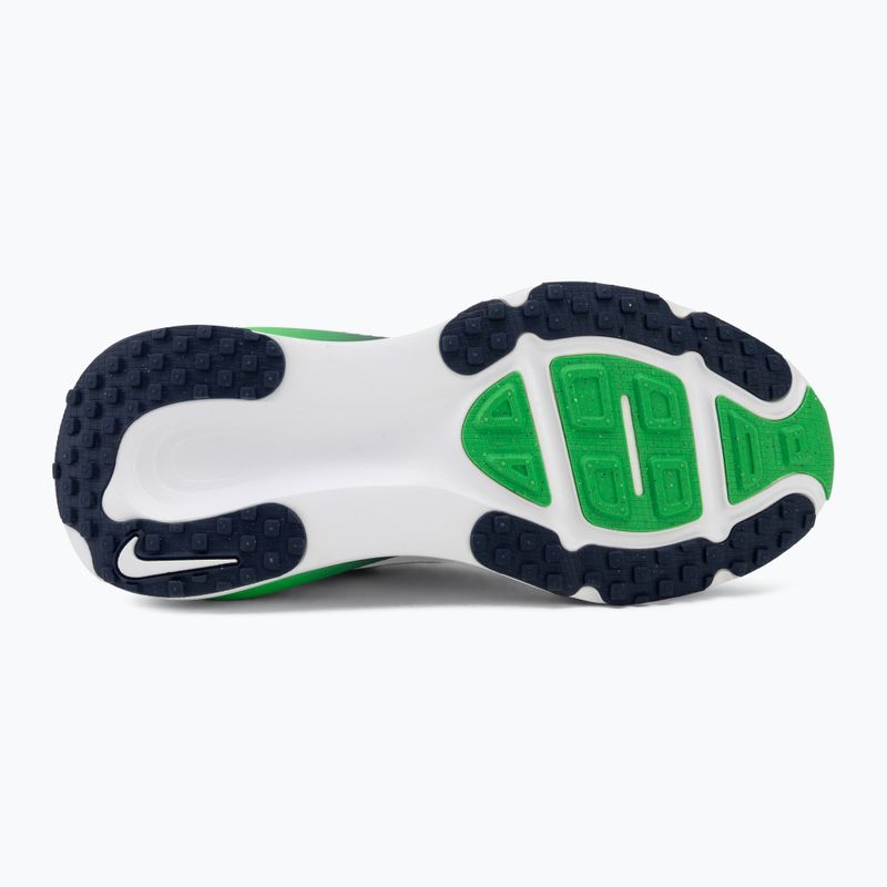 Nike Vomero 18 Laufschuhe weiß/grün spark/midnight navy 4
