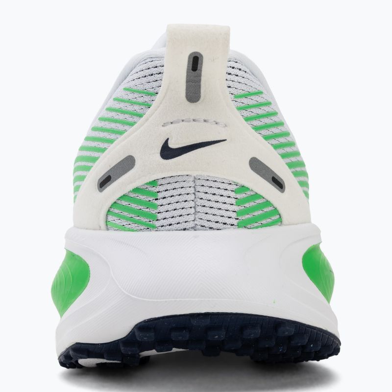 Nike Vomero 18 Laufschuhe weiß/grün spark/midnight navy 6