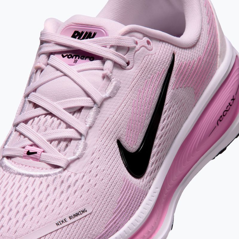 Laufschuhe Nike Vomero 18 bleached lilac/light magenta/schwarz 11