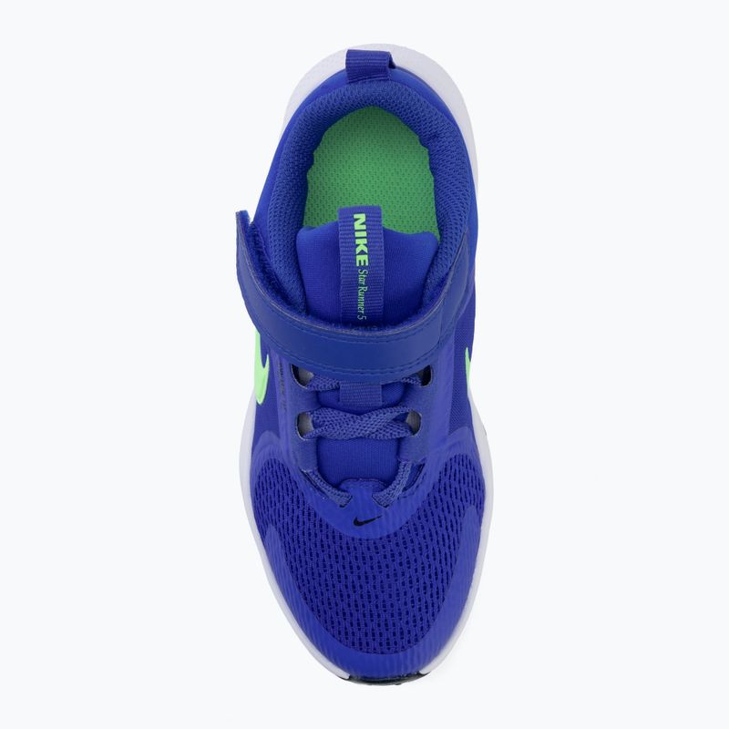 Kinderschuhe Nike Star Runner 5 racer blue/midnight navy/illusion green 5