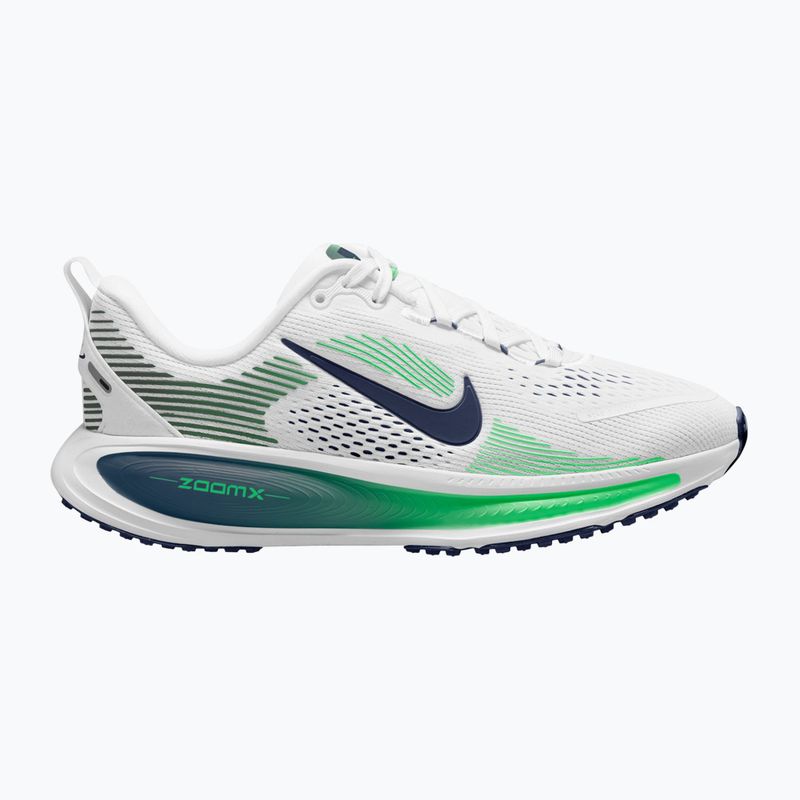 Nike Vomero 18 Laufschuhe weiß/grün spark/midnight navy