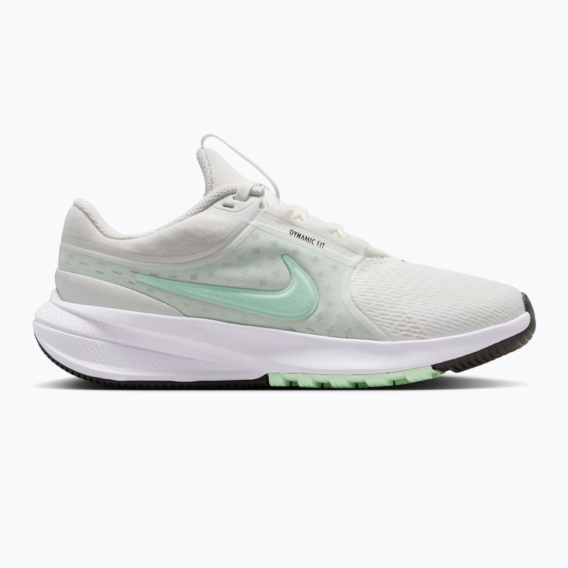 Nike Star Runner 5 Laufschuhe summit white/schwarz/arctic green 8