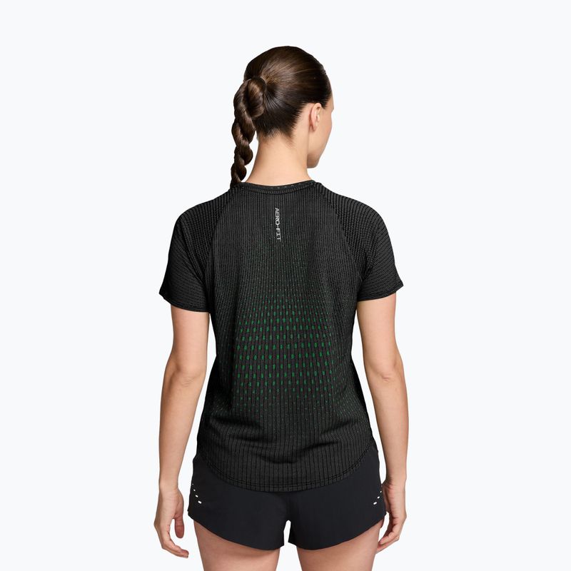 Damen-Laufshirt Nike Swift Aero-Fit black/light green spark 2