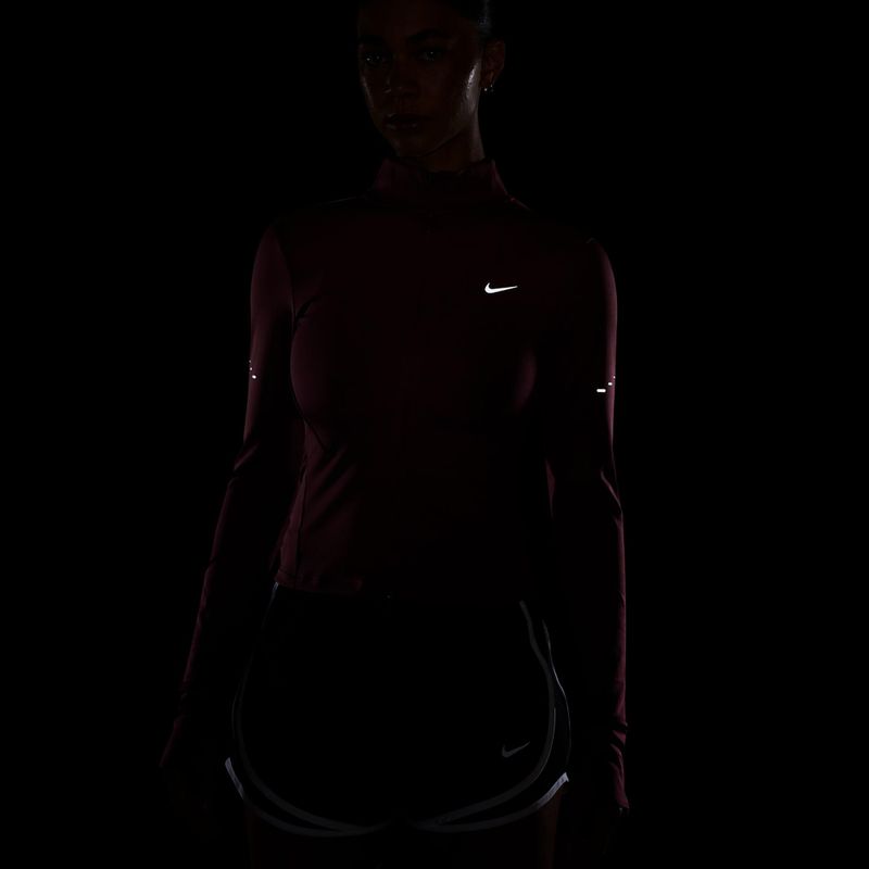 Laufpullover für Damen Nike Swift Dri-Fit Full Zip pink smoke 4