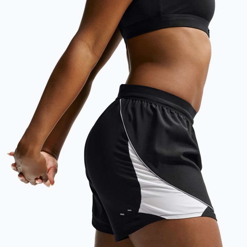 Damen-Laufshorts Nike Tempo Dri-Fit Unlined black/white/cool grey 5