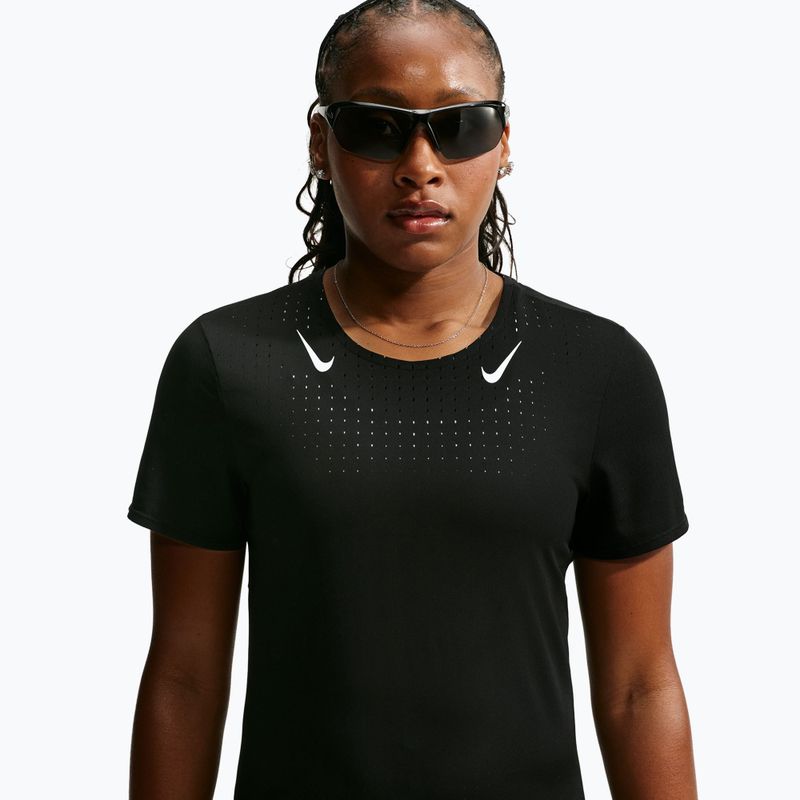 Damen-Laufshirt Nike AeroSwift black/white 4