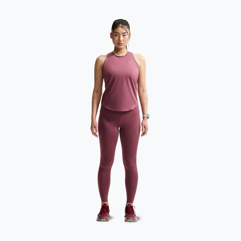 Damen-Laufshirt Nike Swift Dri-Fit Tank Top pink smoke 2