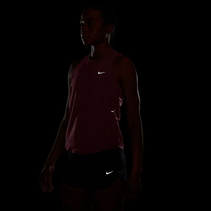 Damen-Laufshirt Nike Swift Dri-Fit Tank Top pink smoke 7