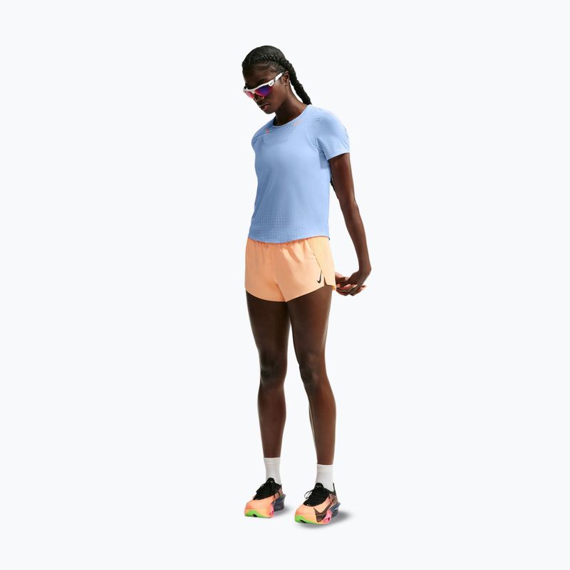 Damen-Laufshirt Nike AeroSwift aluminum/atomic pink 2