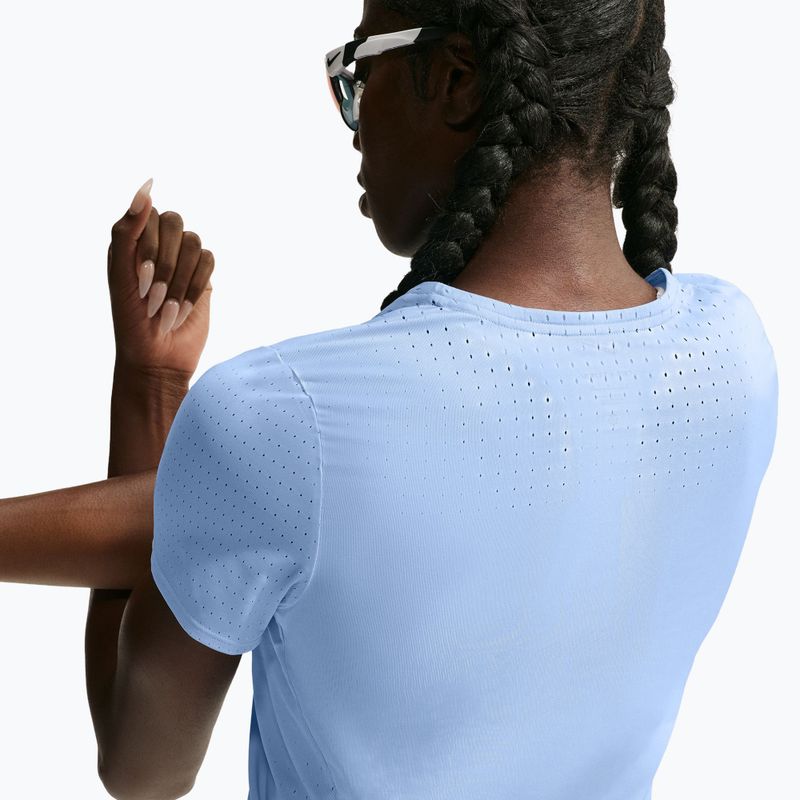 Damen-Laufshirt Nike AeroSwift aluminum/atomic pink 5