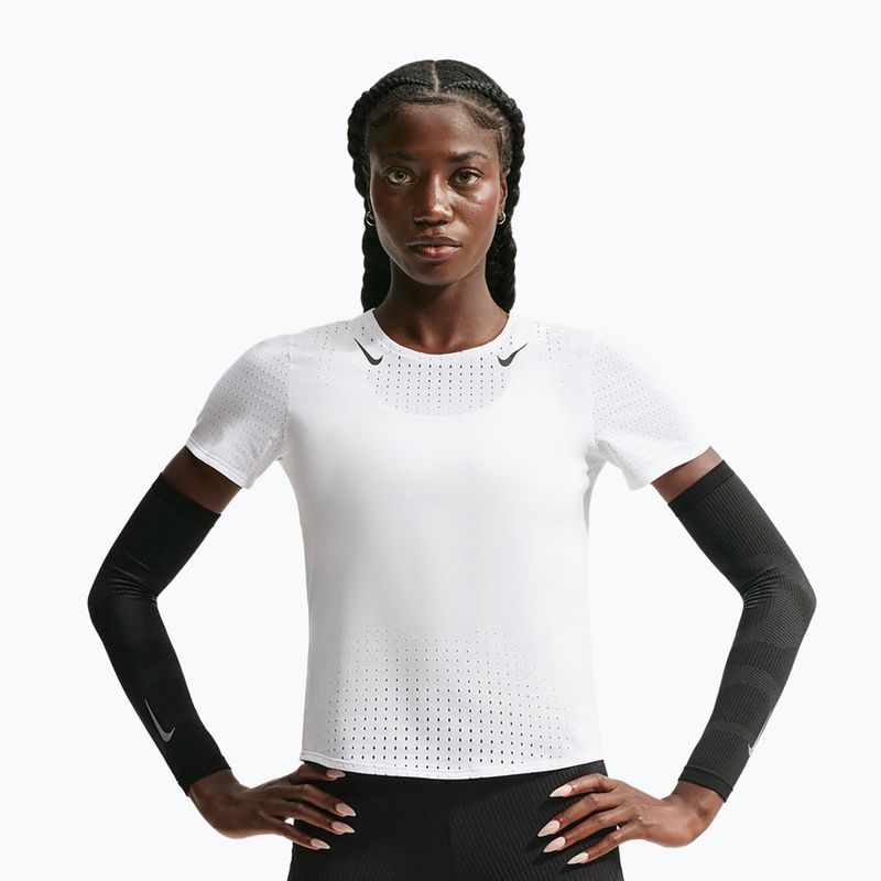 Damen-Laufshirt Nike AeroSwift white/black