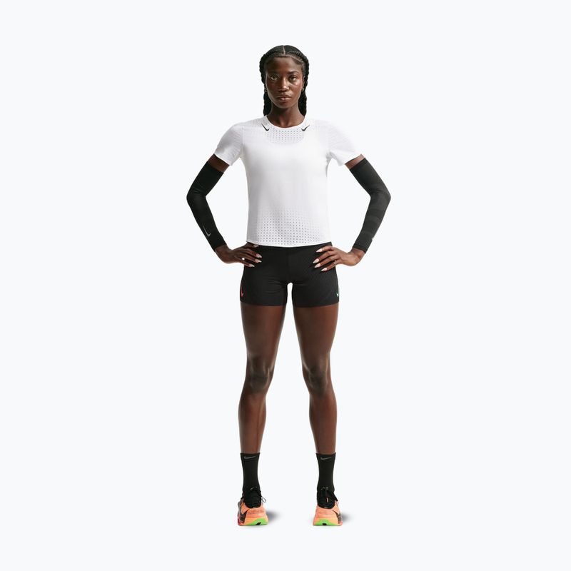 Damen-Laufshirt Nike AeroSwift white/black 2