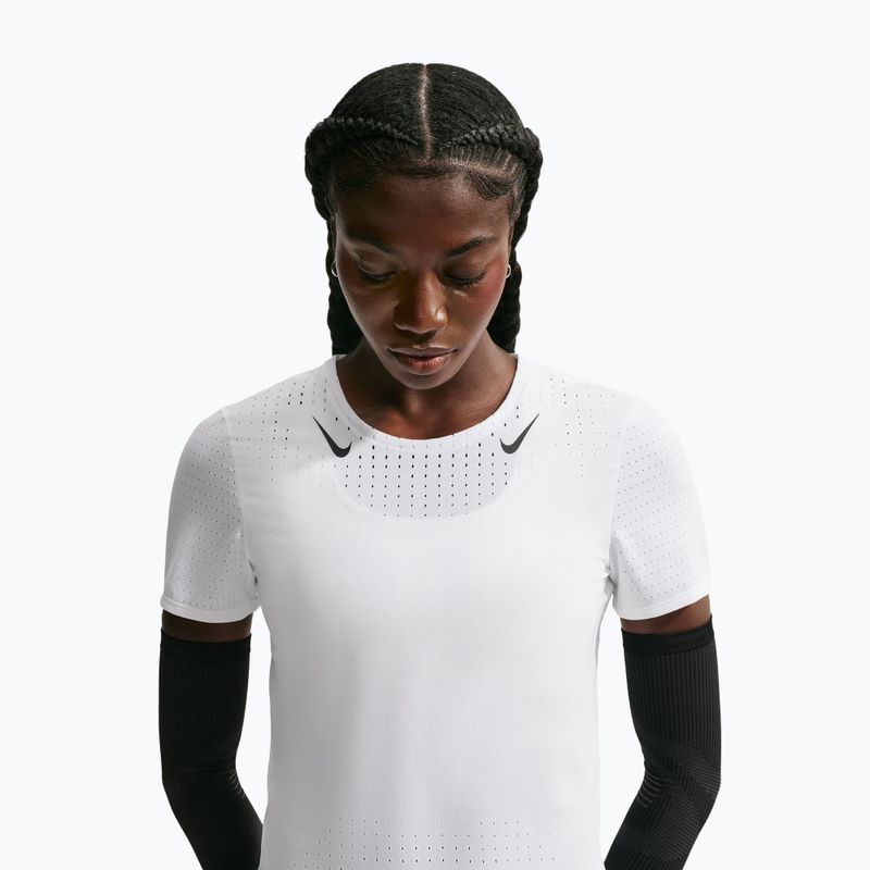 Damen-Laufshirt Nike AeroSwift white/black 5