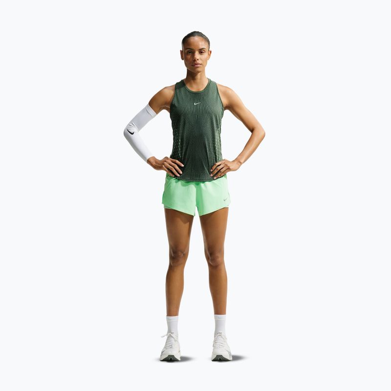 Damen-Laufshirt Nike Swift Aero-FIT Tank Top black/light green spark 2