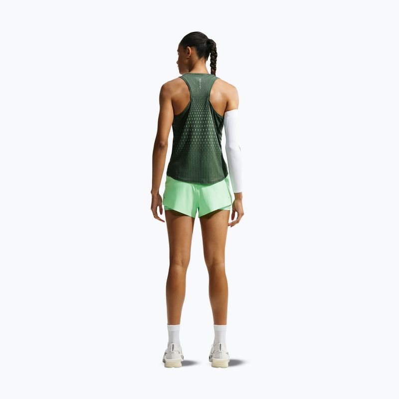 Damen-Laufshirt Nike Swift Aero-FIT Tank Top black/light green spark 3