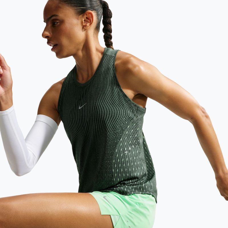 Damen-Laufshirt Nike Swift Aero-FIT Tank Top black/light green spark 4