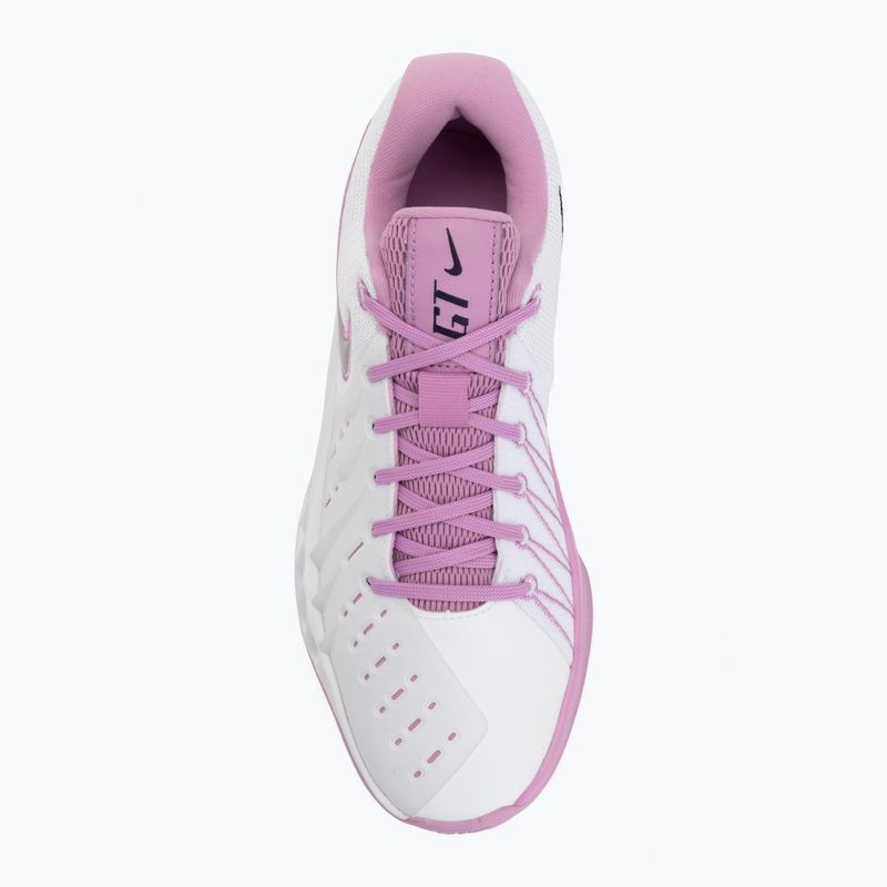 Herren-Basketballschuhe Nike G.T. Cut Academy 2 white/light magenta/purple dynasty 5