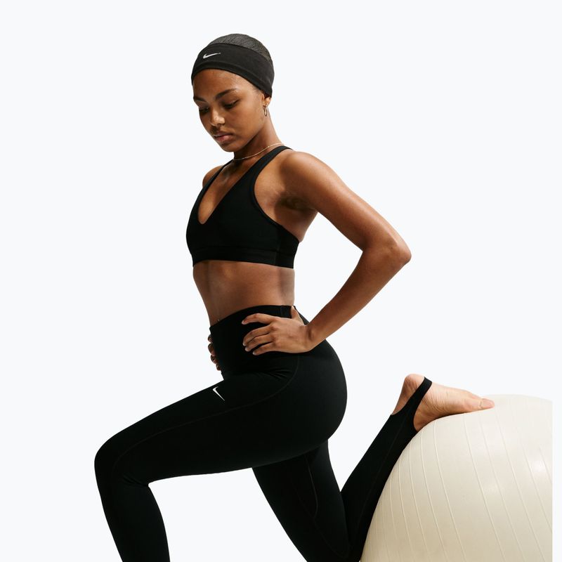 Damen-Trainingsleggings Nike One black/white 8