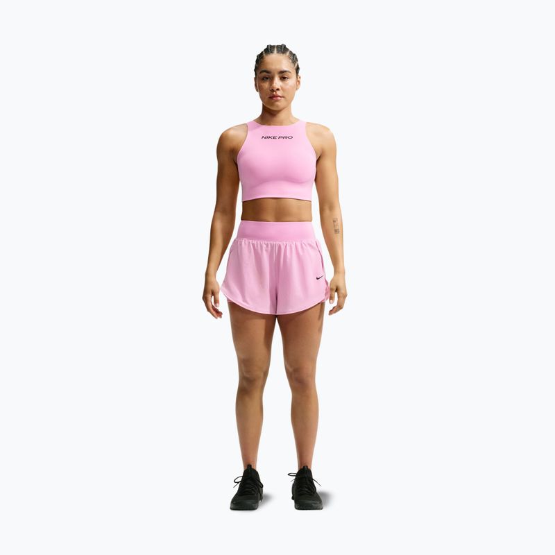 Sport-BH Nike Pro Sculpt pink rise/black 2