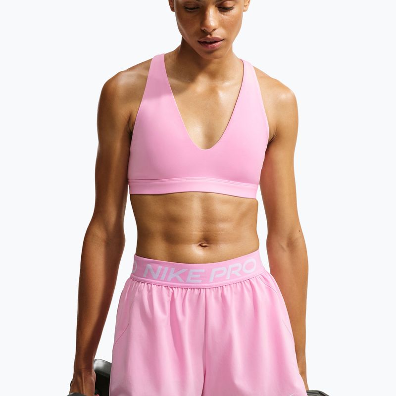 Sport-BH Nike Indy Strappy pink rise/black 3