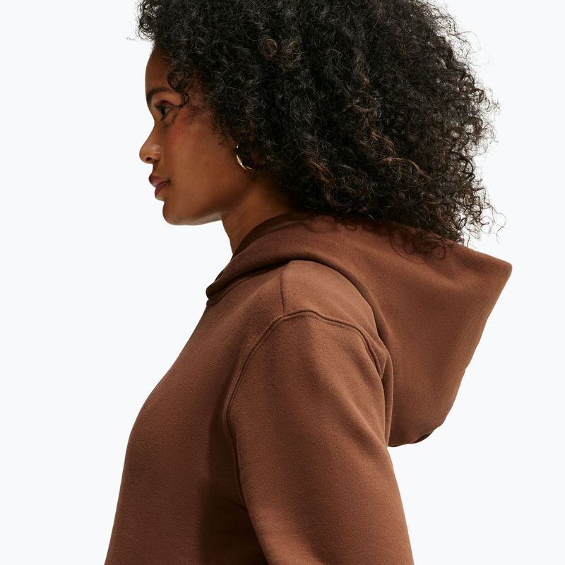 Damenpullover Nike Studio Fleece cacao wow/sail 6