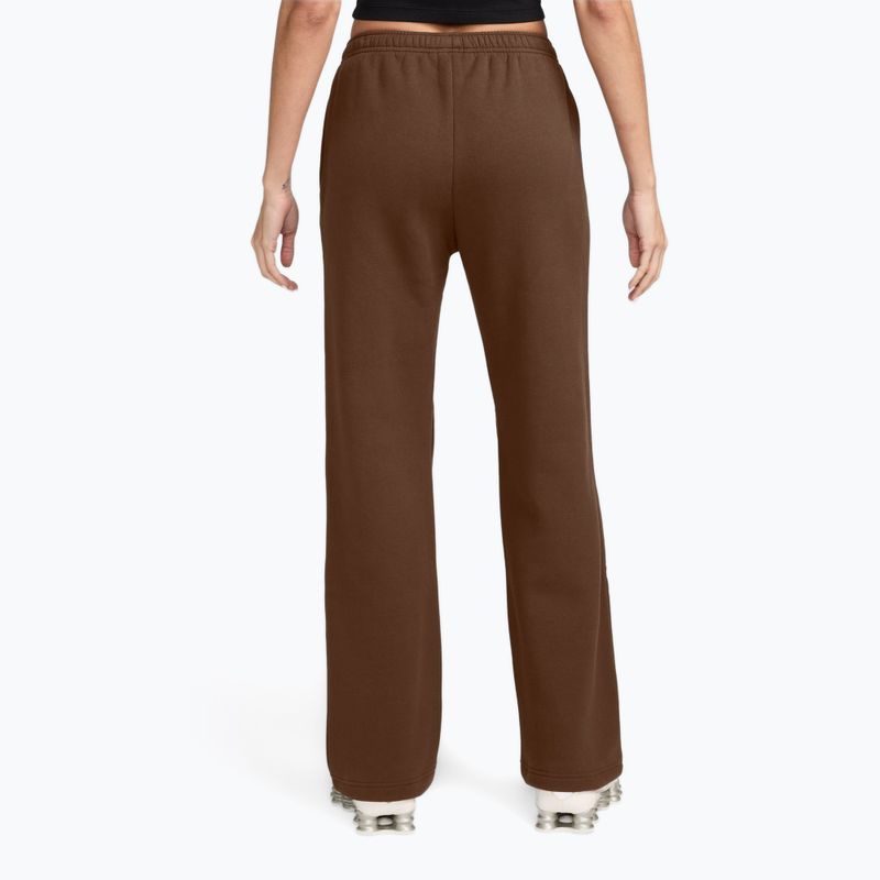 Damenhose Nike Studio Fleece cacao wow/sail 2