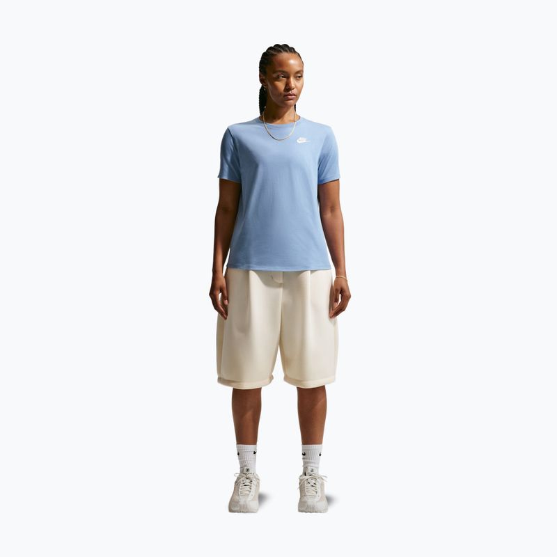 Damen-T-Shirt Nike Sportswear Club Essentials work blue 7