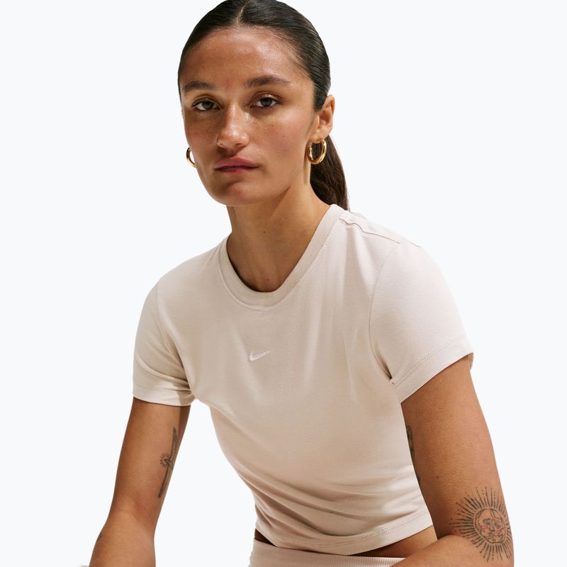Damen-T-Shirt Nike Sportswear Chill Knit cream Ii/sail 6