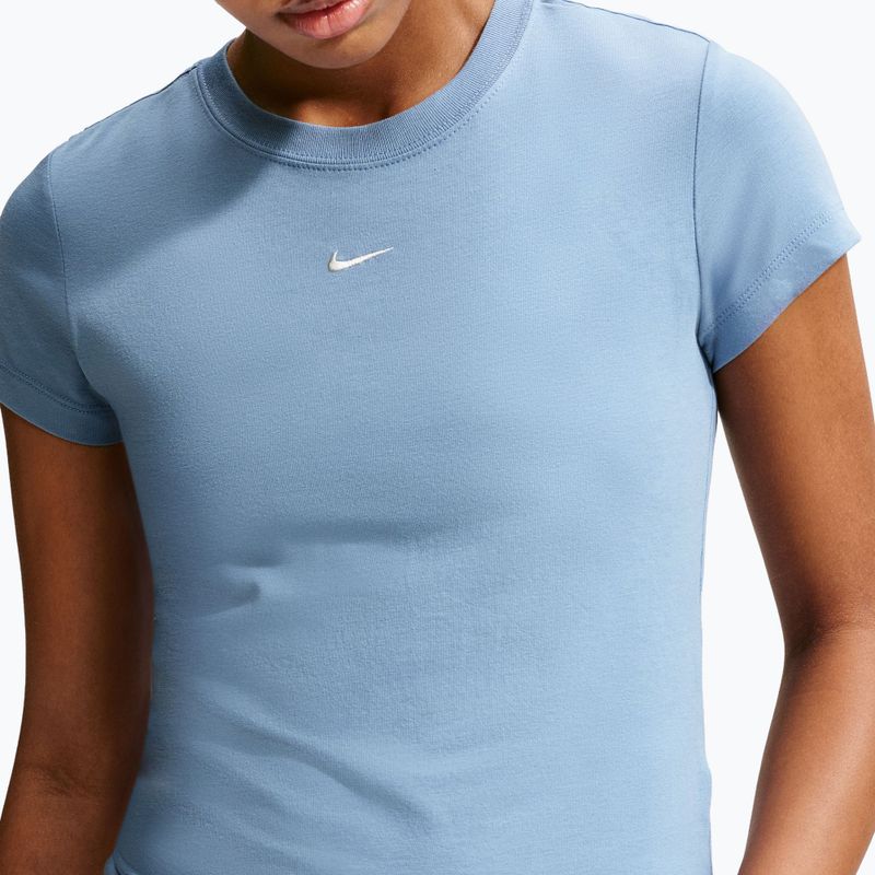 Damen-T-Shirt Nike Sportswear Chill Knit work blue 4