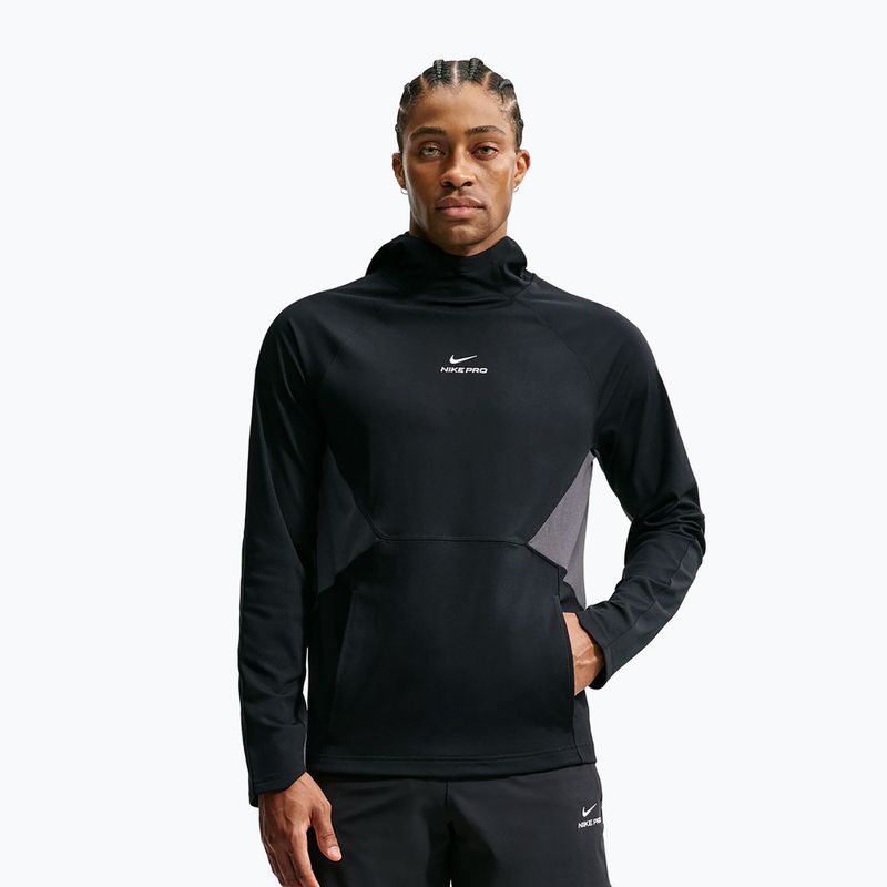 Herren-Trainingssweatshirt Nike Pro black/white