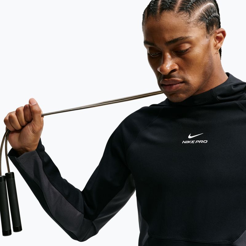 Herren-Trainingssweatshirt Nike Pro black/white 6