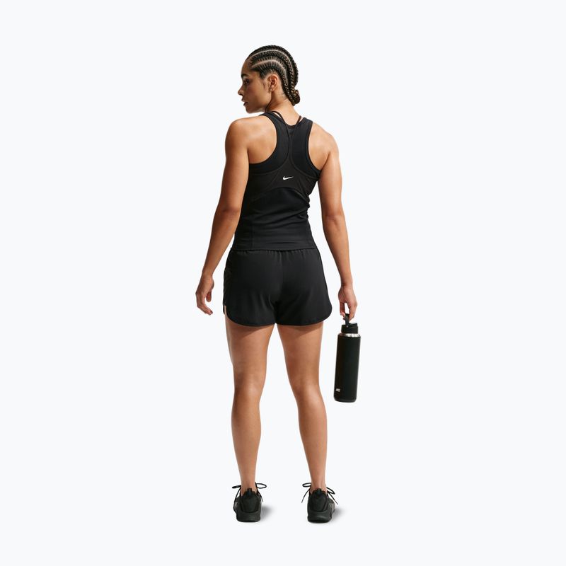 Damen Trainingsshorts Nike One black/black/university red 3