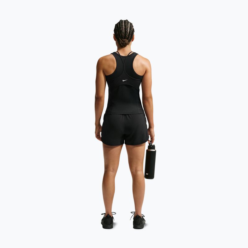 Damen-Trainingsshirt Nike One black/black/university red/white 2