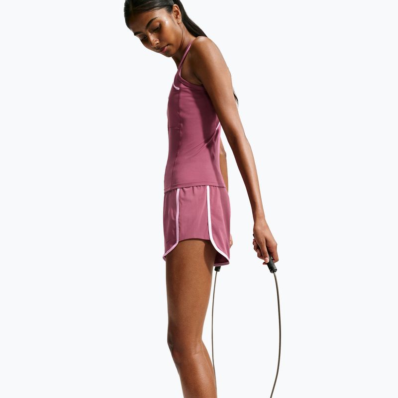 Damen Trainingsshorts Nike One pink smoke/pink rise/mystic dates 3