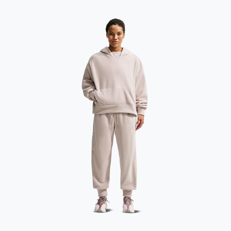 Damen-Trainingssweatshirt Nike One Therma-FIT Oversized cream Ii/white 2