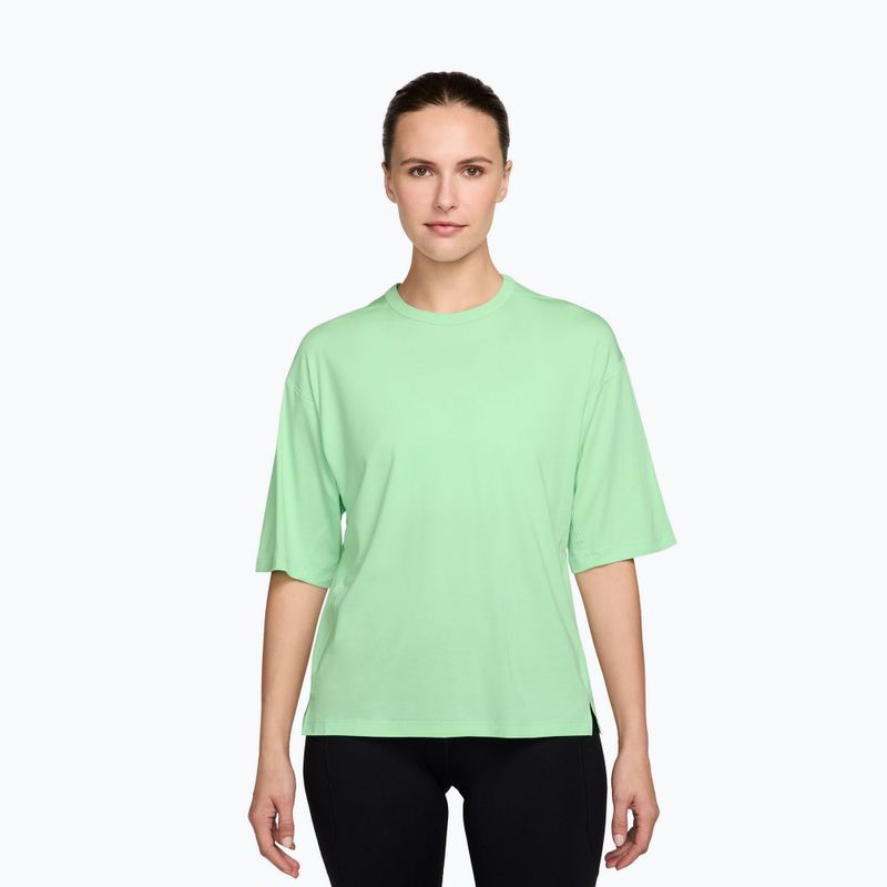 Damen-Trainingsshirt Nike 24.7 ImpossiblySoft Light cucumber calm/illusion green