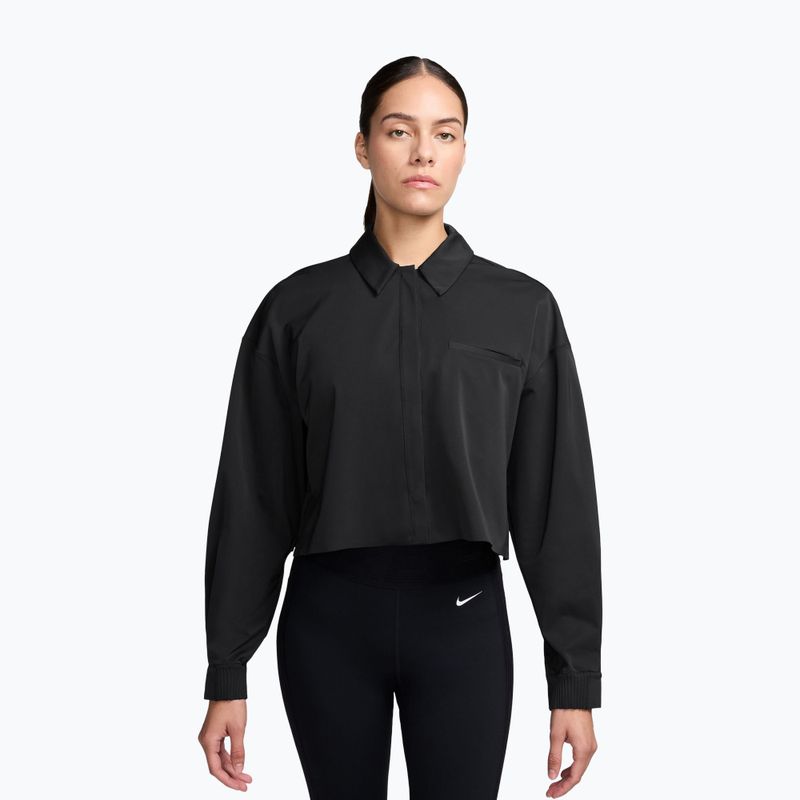 Damen-Trainingsshirt Nike 24.7 PerfectStretch black/dark smoke grey