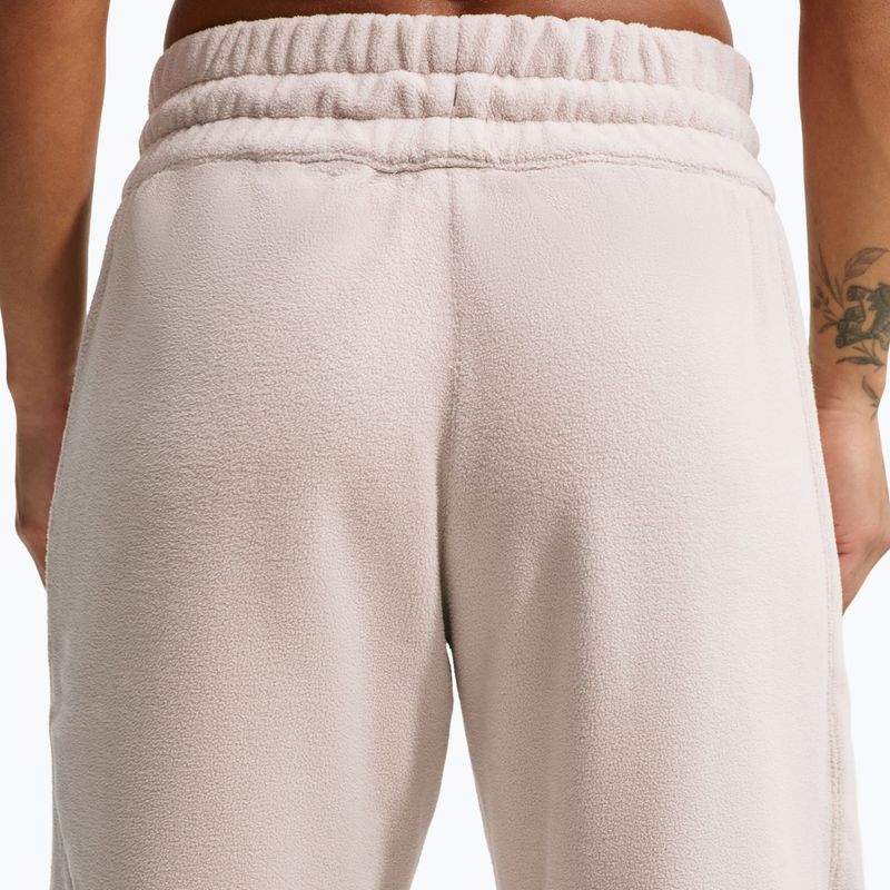 Damenhose Nike One Therma-FIT Mid Rise cream ii/white 5