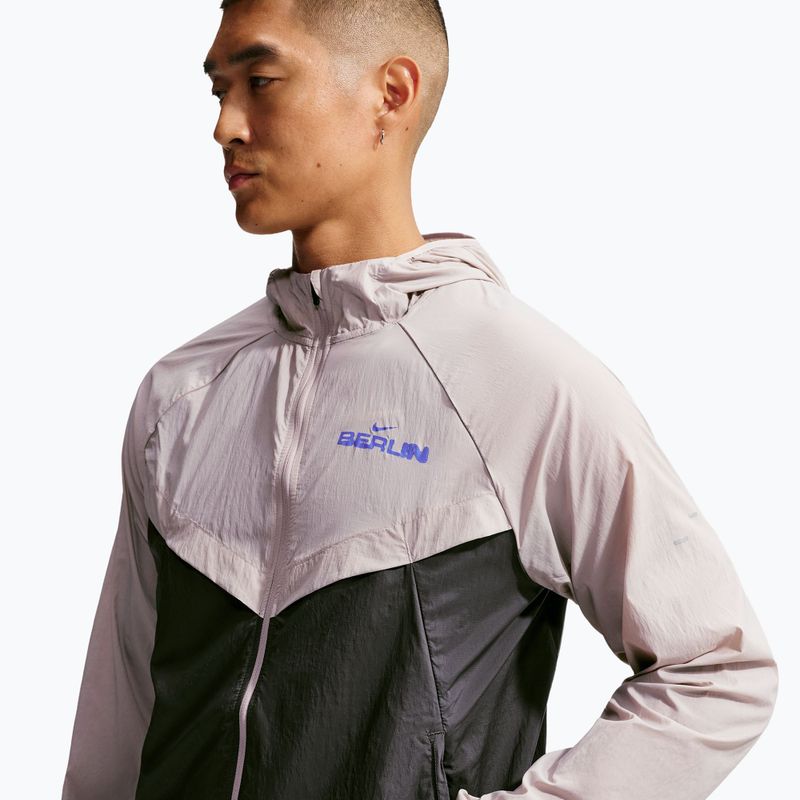 Laufjacke für Herren Nike Stride college grey/anthracite 4