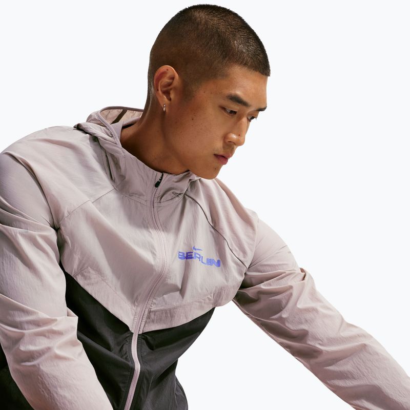Laufjacke für Herren Nike Stride college grey/anthracite 6